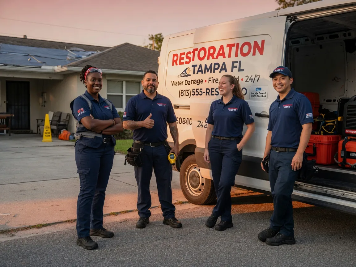Water Damage Restoration company in Trenton, IL