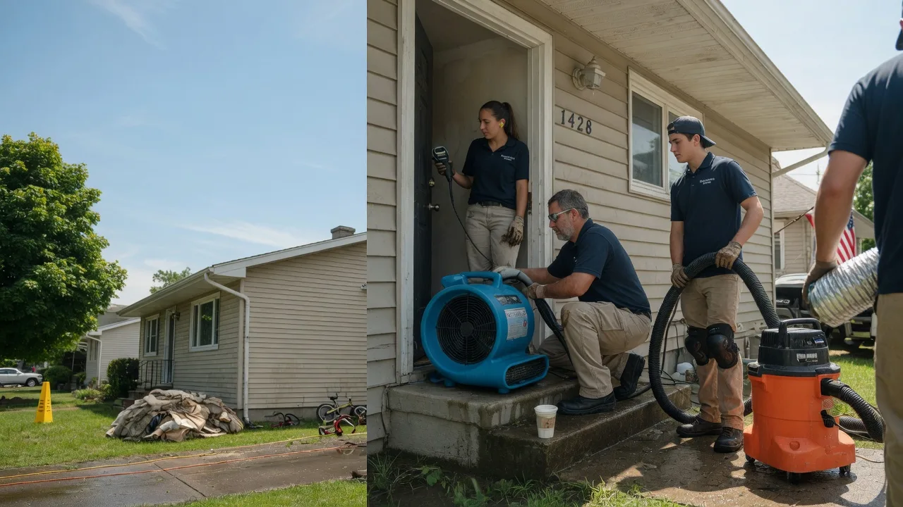 Water Damage Restoration in Trenton, IL near me